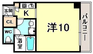IPSX EAST【10階】の間取り