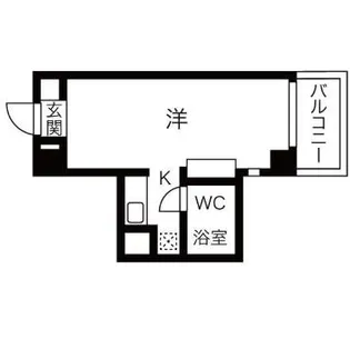 ロマネスク王子公園【2階】の間取り
