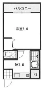 寿マンション【3階】の間取り
