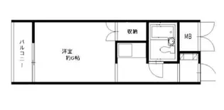 兵庫県神戸市灘区城内通4丁目【マンション】の間取り