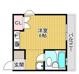 フォーラム王子公園【3階】の間取り