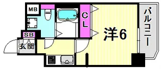 兵庫県神戸市兵庫区湊町3丁目【マンション】の間取り