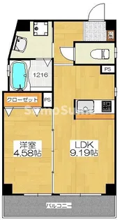 兵庫県神戸市灘区城内通5丁目【マンション】の間取り