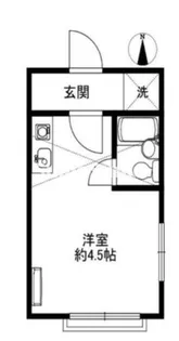 兵庫県神戸市兵庫区会下山町3丁目【マンション】の間取り