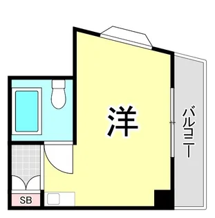 ピレデンス中山手【4階】の間取り