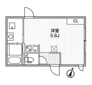 ALERO代々木【3階】の間取り