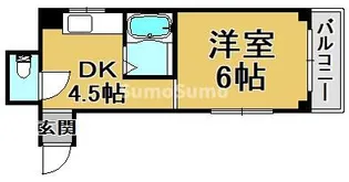 兵庫県神戸市兵庫区荒田町3丁目【マンション】の間取り