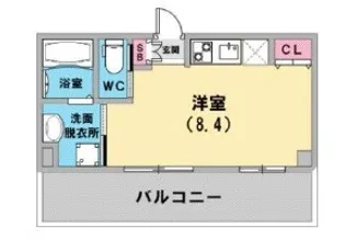 レガーロ雲井【5階】の間取り