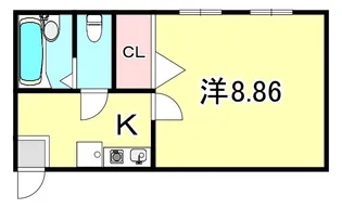兵庫県神戸市長田区梅ケ香町1丁目【マンション】の間取り