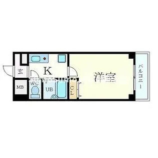 アクティ塚口【3階】の間取り