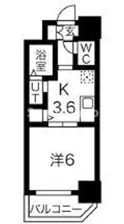 兵庫県神戸市兵庫区湊町4丁目【マンション】の間取り