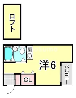 トクワⅠ【2階】の間取り