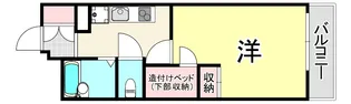 兵庫県尼崎市大庄北1丁目【アパート】の間取り