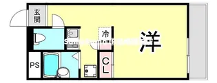 兵庫県尼崎市南塚口町3丁目【アパート】の間取り