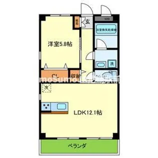 兵庫県尼崎市南武庫之荘6丁目【アパート】の間取り