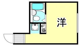 レジデンシア甲東園【3階】の間取り