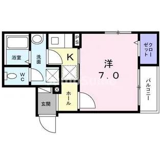 兵庫県西宮市甲子園口2丁目【アパート】の間取り