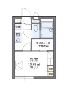 兵庫県尼崎市杭瀬北新町1丁目【アパート】の間取り