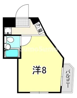 兵庫県神戸市東灘区西岡本6丁目【マンション】の間取り