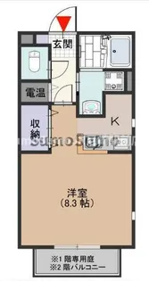 大阪府大阪市西淀川区姫島5丁目【マンション】の間取り