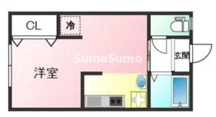 兵庫県神戸市長田区檜川町3丁目【アパート】の間取り