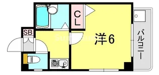 ルミエールUOZAKI【2階】の間取り