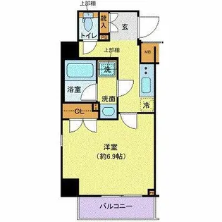 ガリシア用賀【6階】の間取り