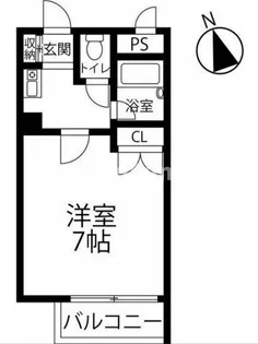 ミストラル摩耶【5階】の間取り