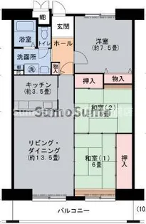 シティハイツ尼崎駅前【8階】の間取り