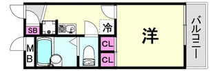 レオパレスアルカイック【3階】の間取り