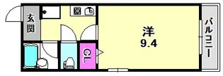 兵庫県神戸市中央区多聞通2丁目【マンション】の間取り