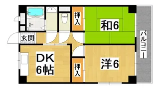 サンモール【2階】の間取り