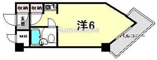 キューブAMX【5階】の間取り