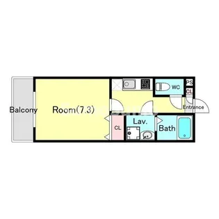 ラエタニテ【1階】の間取り