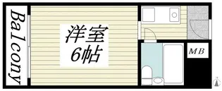 メゾン・ド・六甲パートⅠ【2階】の間取り