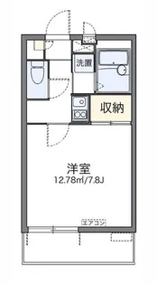 レオパレス曙【2階】の間取り
