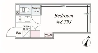 trias216【2階】の間取り