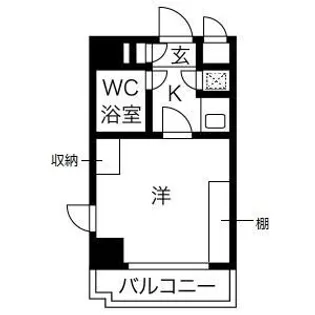 アニメイト神戸【4階】の間取り