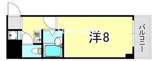 大阪府大阪市西区本田2丁目【マンション】の間取り