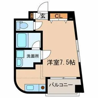 ルミエール代々木【1階】の間取り