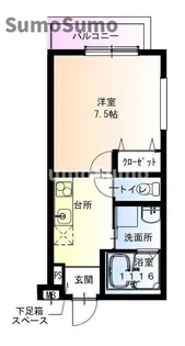 兵庫県尼崎市開明町1丁目【アパート】の間取り