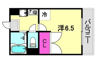 レオパレスツツミ28【2階】の間取り