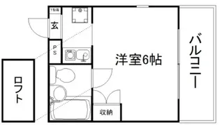 レミニョン【4階】の間取り