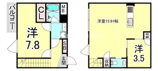 RA-ASHIYAの間取り