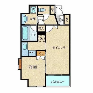 パレステュディオ渋谷ステーションフロント【5階】の間取り