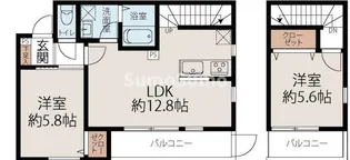 グルーブメゾン須磨離宮の間取り