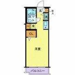 ジョイフル祐天寺【3階】の間取り