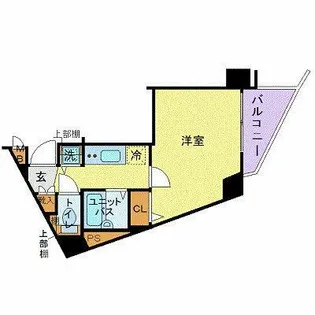 フェニックス目黒碑文谷【3階】の間取り