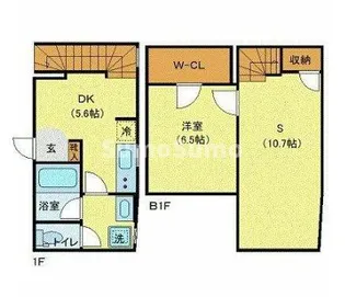 プライベートプレイス広尾の間取り
