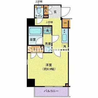 ガリシア用賀【4階】の間取り